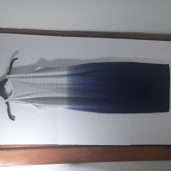 Athleta sunkissed midi dress ombre colored white and blue size XS - Picture 2 of 7
